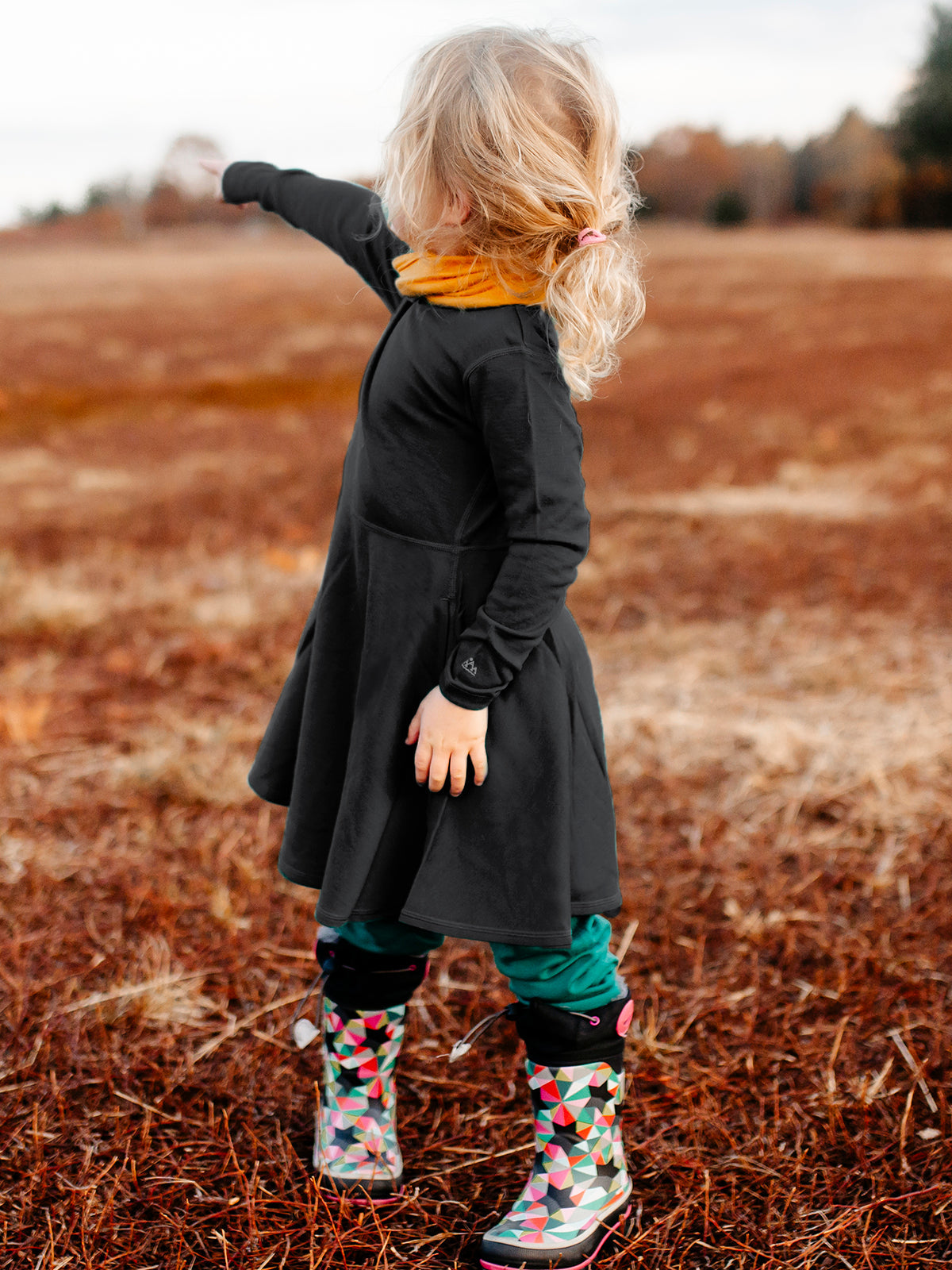 Kids Merino Adventure Dress – Morrison Outdoors