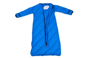 Big Mo 40° Kids Sleeping Bag (2-4 Years Old) in Blazing Blue - Front Unzipped View - Morrison Outdoors
