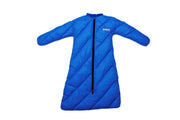 Little Mo 40° Synthetic Baby Sleeping Bag Blazing Blue Front View - Morrison Outdoors
